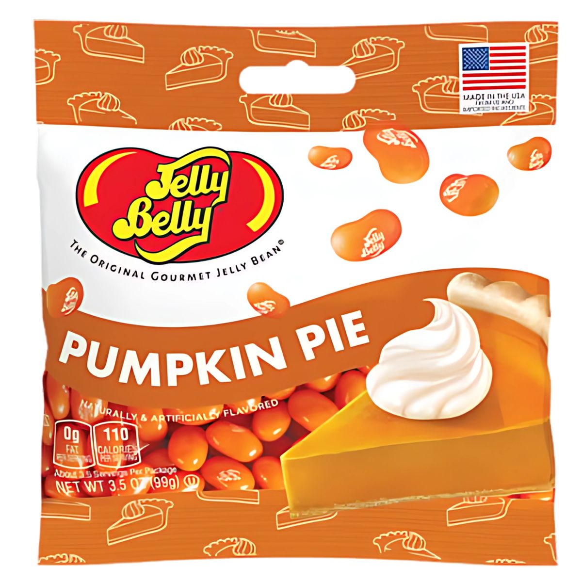 Jelly Belly Pumpkin Pie Jelly Belly Jelly Beans (1,3,or 6 Ct) - Picture 5 of 7