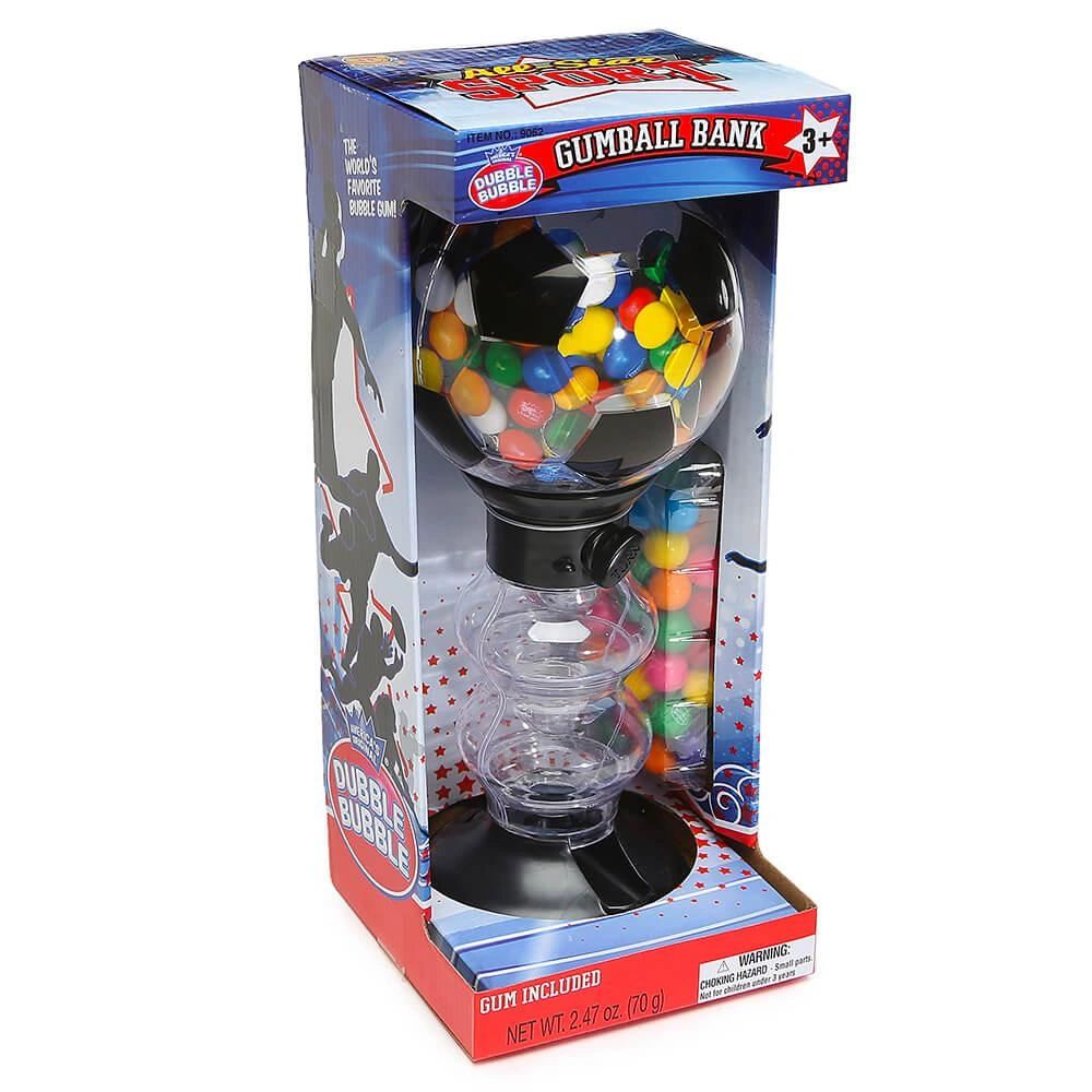 Dubble Bubble® Spiral Fun Gumball Machine Bank