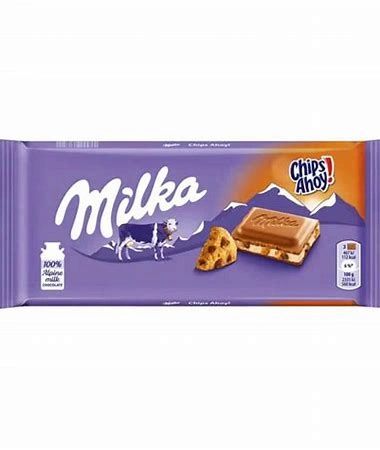 Milka & Chips Ahoy Chocolate - 3.52 oz bar