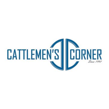 Logo of Cattlemen's Corner featuring stylized initials and text.