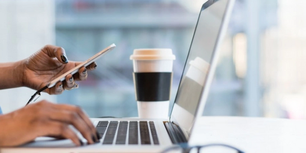 User interacting with a consumer tech product, highlighting usability, design, and innovation focus.