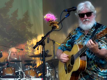 Bill Nershi and Michael Travis of The String Cheese Incident at Roaring Camp in Felton, CA by Joshua