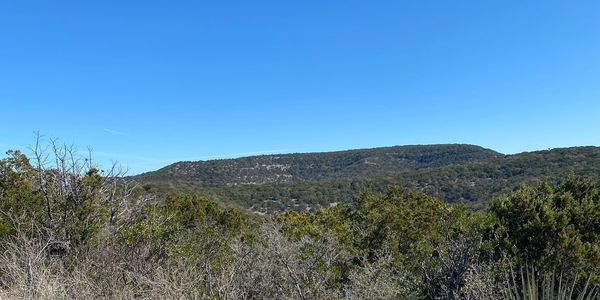 Beautiful hill country west of San Antonio at our partner ranch