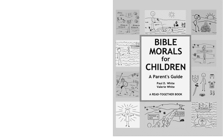 Book cover image of Bible Morals for Children: A Parent's Guide