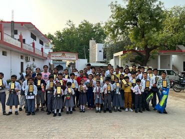 
Academic Rankers of all the Grades won awards and exiting gifts for the session 2024-25