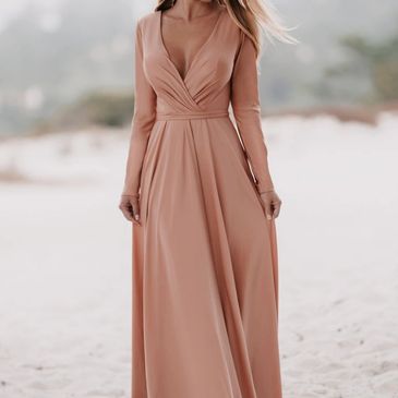 thistle colour bridesmaid dresses Berry Bridesmaid Dress Chiffon Size Small
