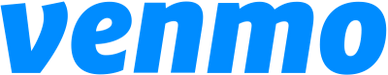 Venmo logo in blue text on a white background.