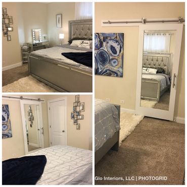 Master suite makeover using project management and design services