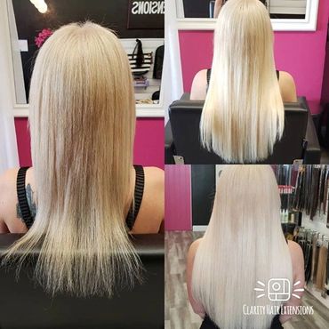 Before and After Pics - CLARITY HAIR EXTENSIONS | CLARITY HAIR EXTENSIONS