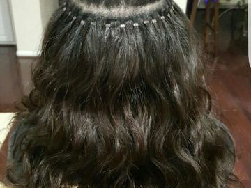 Curly Beaded Weft Rows