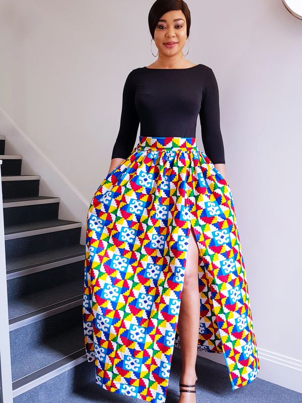 African clothing, African skirt, Ankara maxi skirt, African print skirt, Ankara skirt, Ankara print 