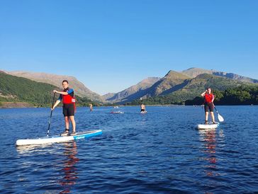 Paddleboarding Llyn Padarn, Llanberis