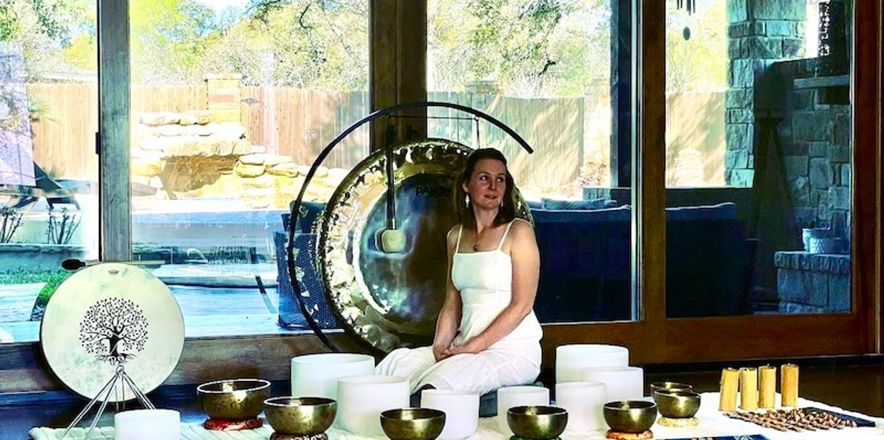 Shayna Blackmar, Reiki Master, Sound Healer, Group Sound Bath, Austin, TX