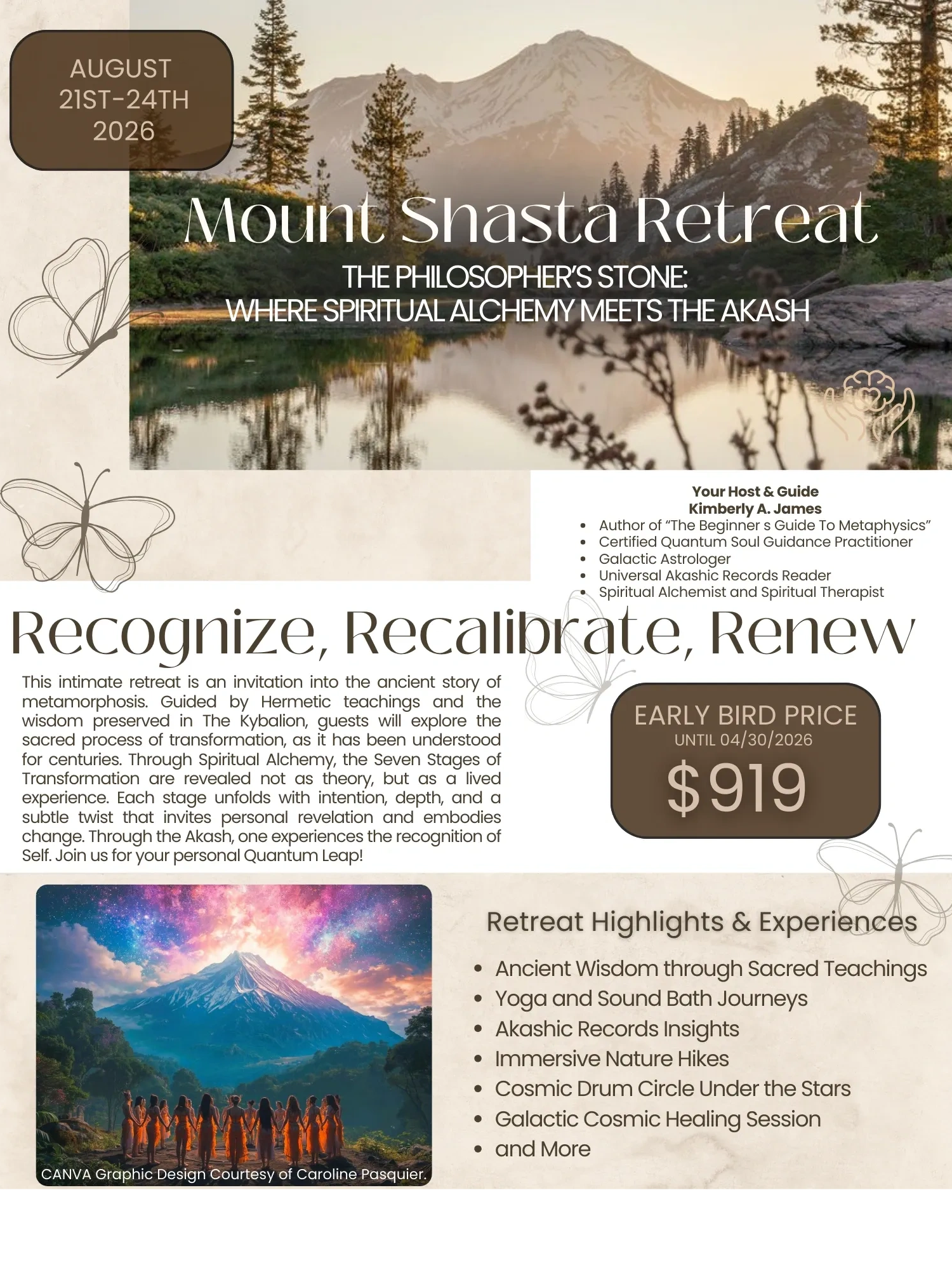 Mount Shasta Retreat August 2026