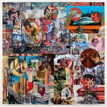 jeff gibson decoupage collage