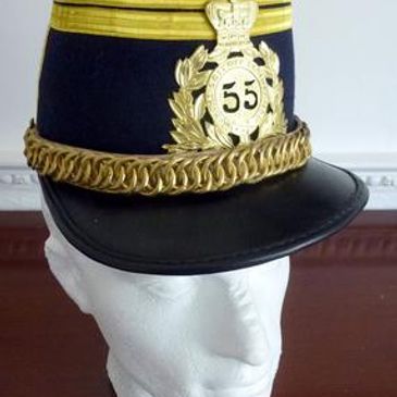 1865 uniform shako