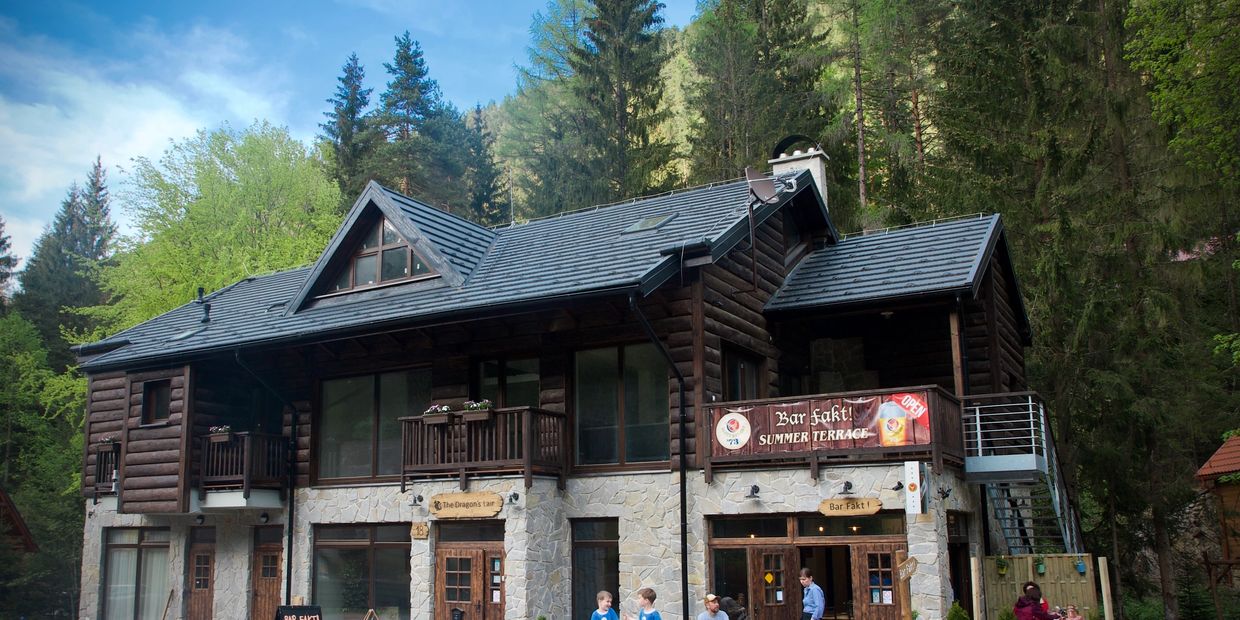 The Dragon's Lair Chalet in Demanovska Dolina, Slovakia.