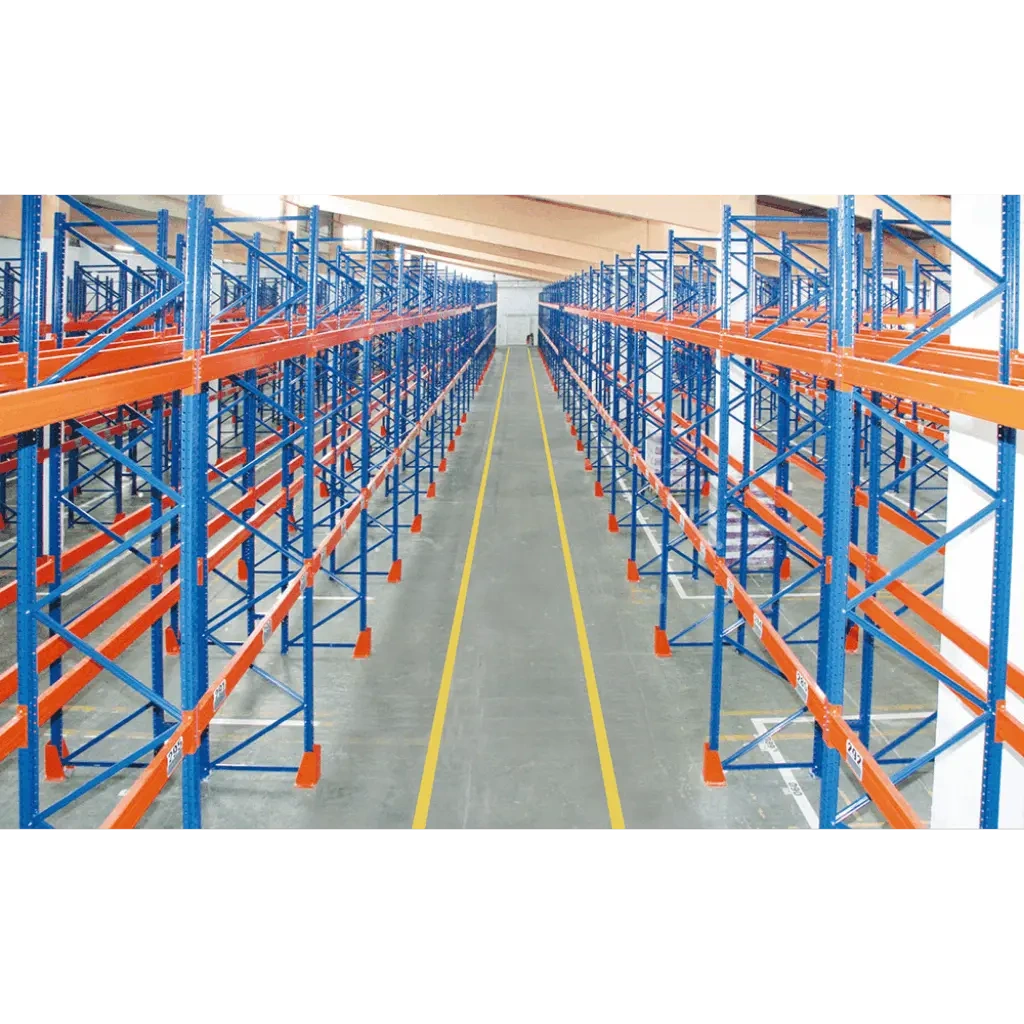 heavy duty pallet racking system assembled by SOURESA in Turkey