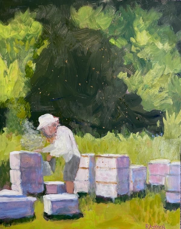 Painting donated by Ruth Askren - artist 