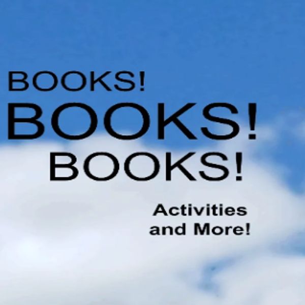 Assorted Sizes of Words Stamped in the Sky - Reading:  Books!  Books! Books! Activities and More!
