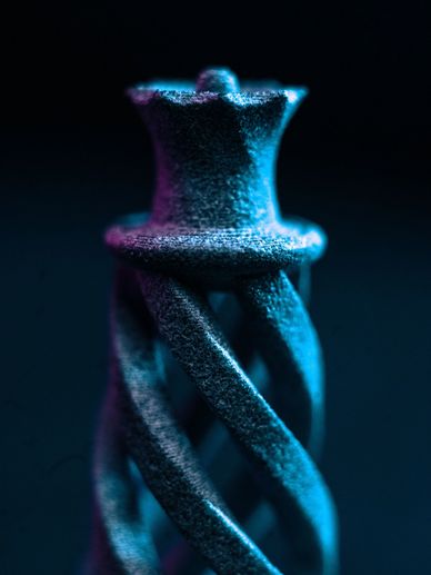 A 3D printed MJF 3D print made on the HP4200 MJF 3D Printer