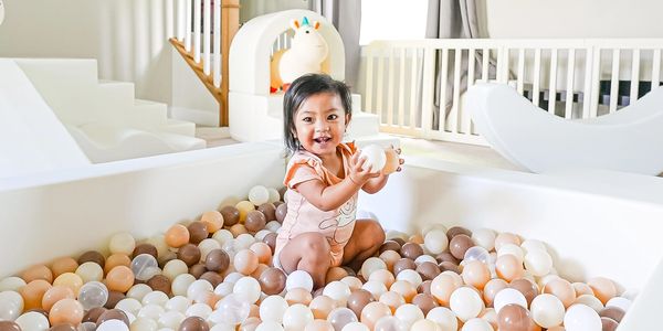 Ball pit for kids party.