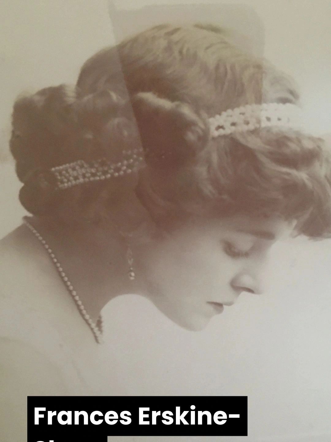 Frances Erskine-Shaw — Lady, English