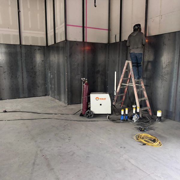Security vault steel welding Austin
