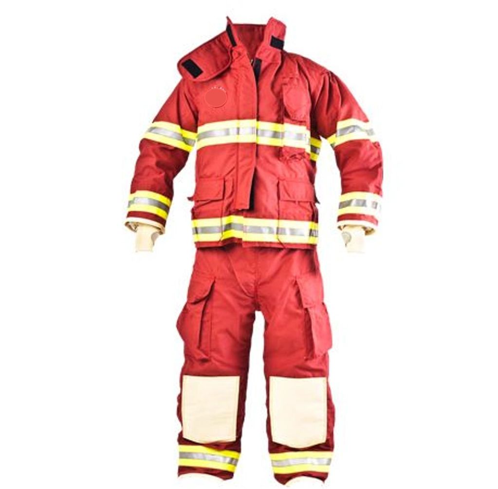Traje de bombero e