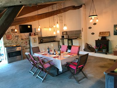 Kitchen and Dining Area