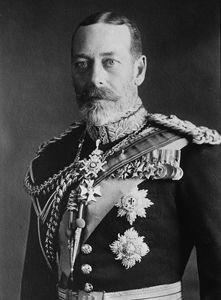 King George V (1910-1936) Coinage reign history Navy Socialism House of Saxe-Coburg and Gotha royal