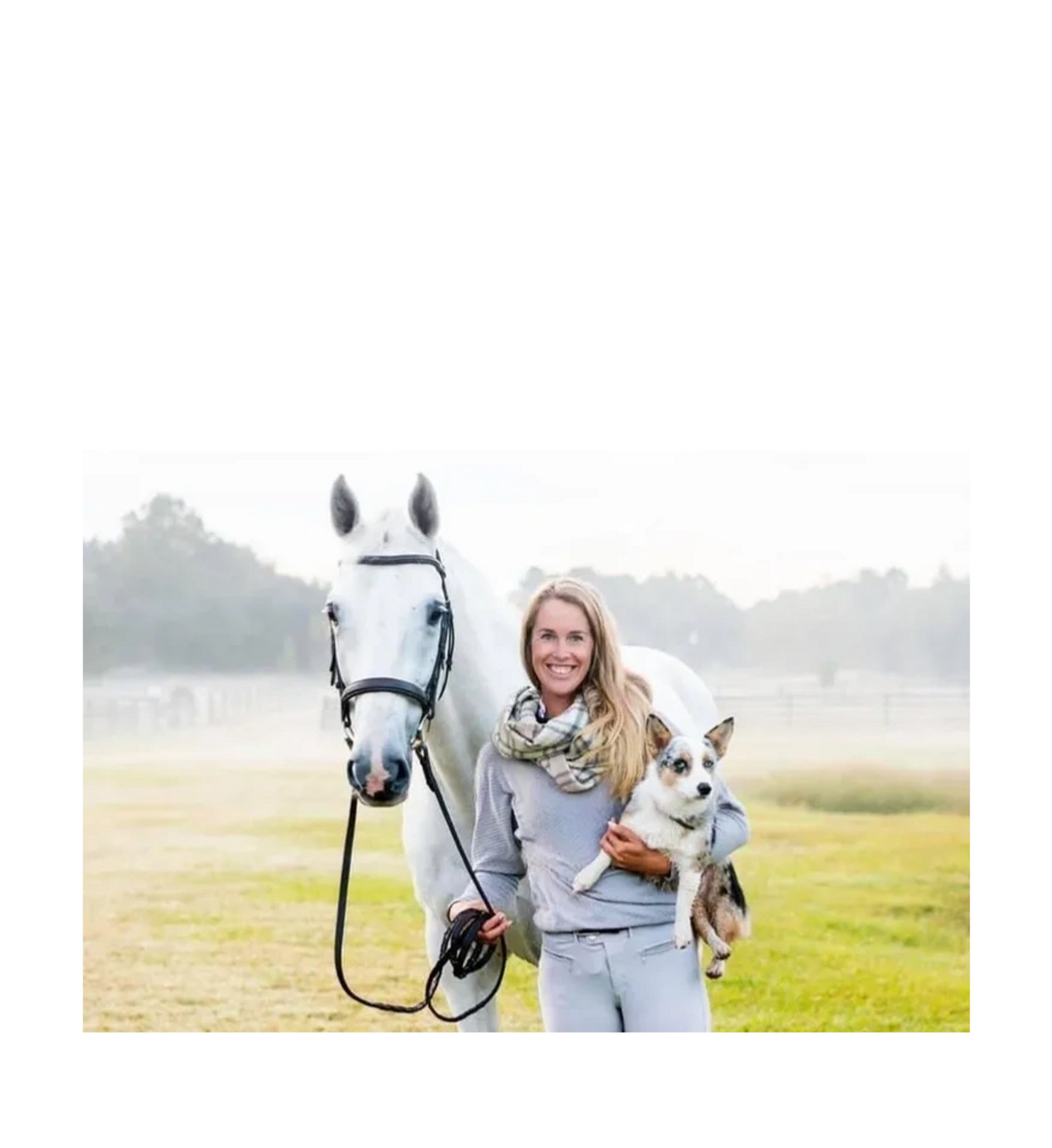 Melissa and her beloved horse, Cherry 