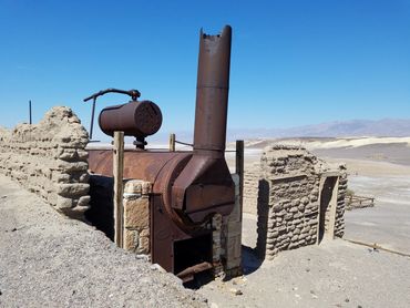 Harmony Borax Works.  Death Valley, California.