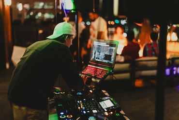 Donte Nystrom at Up Skybar.  Davenport, Iowa.