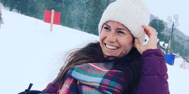 Snow tubing in Jackson, Wyoming