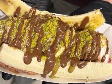 Dubai Chocolate Banana Split
