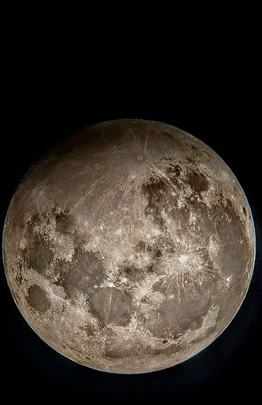 Moon during Partial Lunar Eclipse 2023