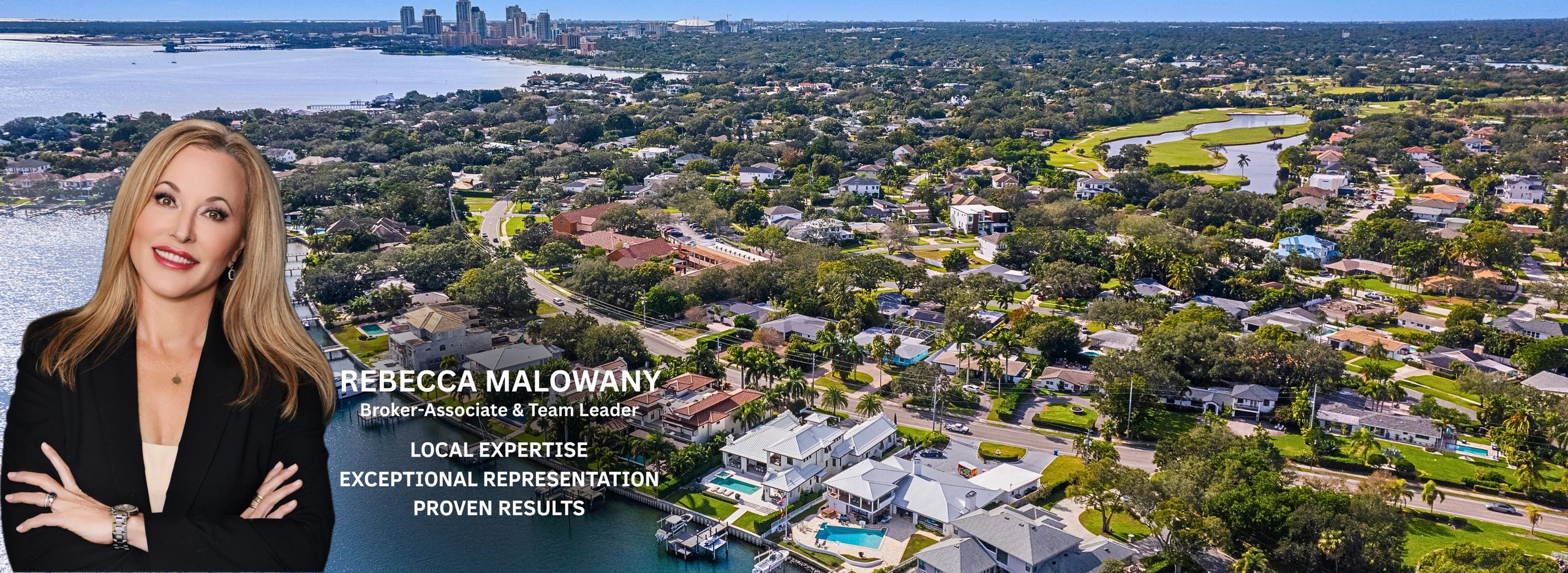 Rebecca Malowany, luxury real estate specialist and Malowany Group Team Leader.