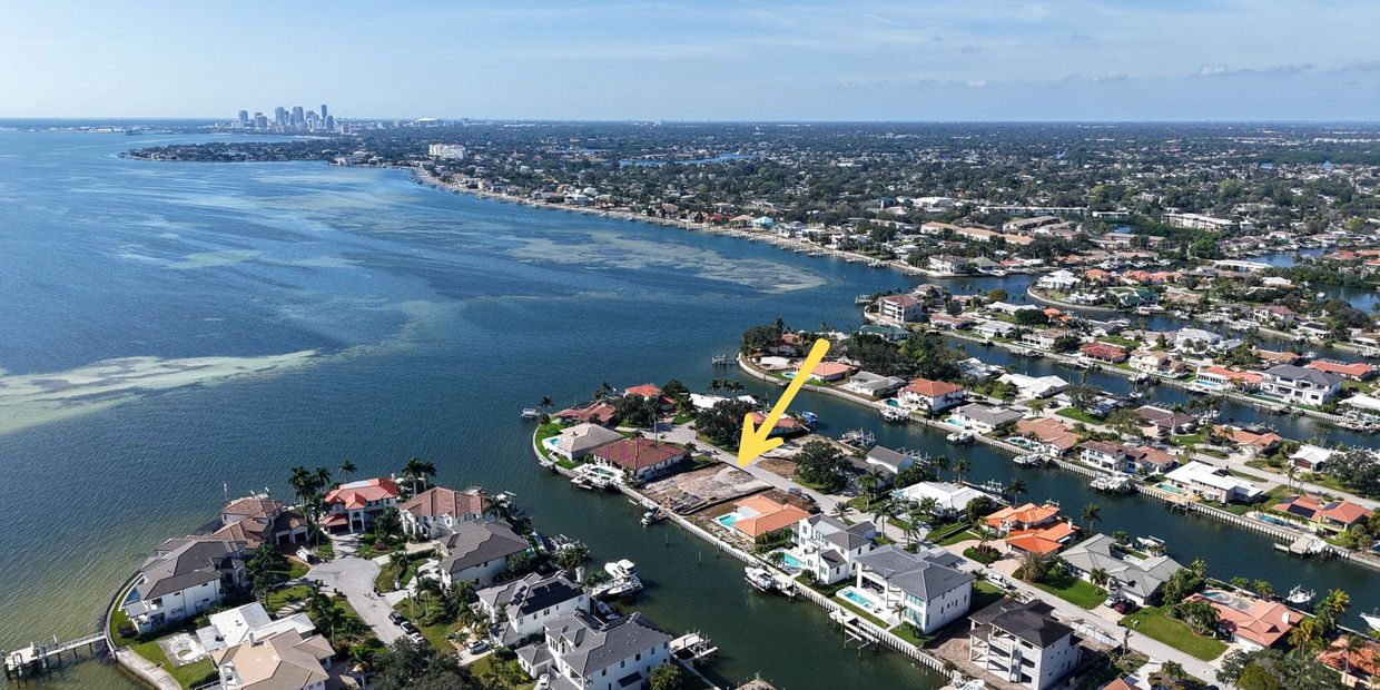 1920 Hawaii Ave NE in Venetian Isles in St. Petersburg FL. Buildable waterfront lot.