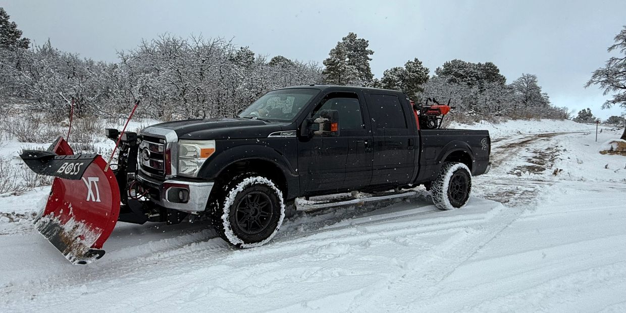 PLOW, TRUCK , SHOVELS & SNOWBLOWER READY TO GO