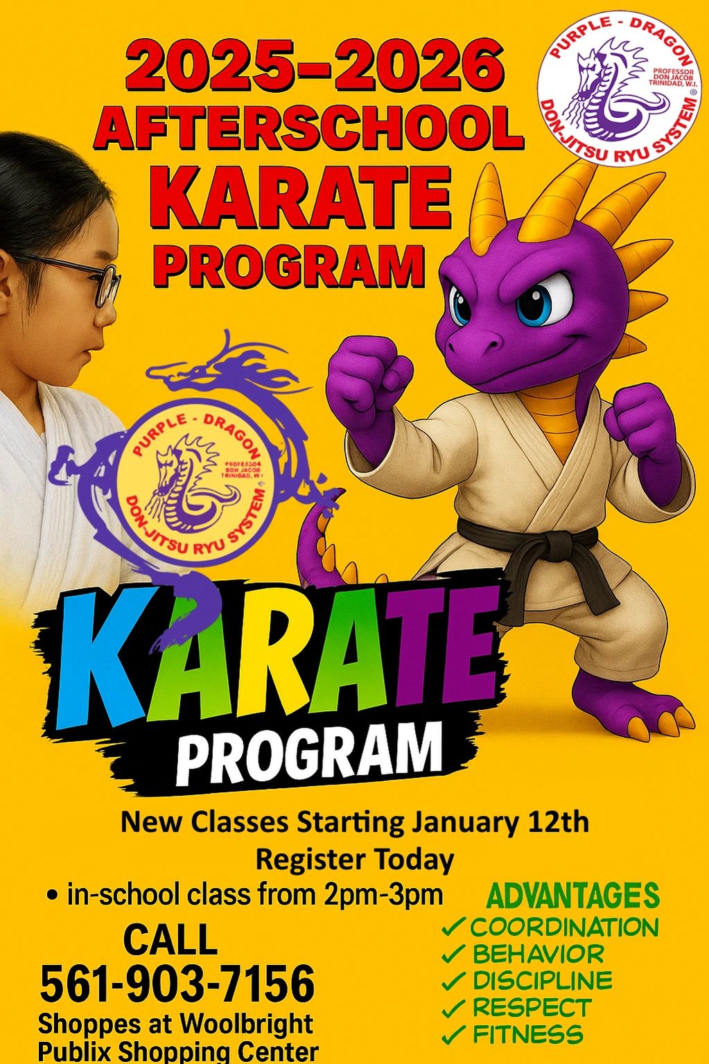 afterschool karate program Boynton Beach