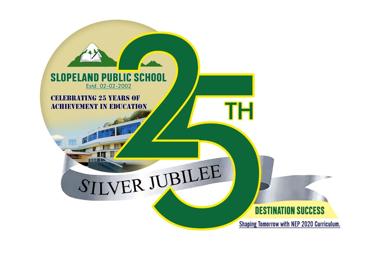 Slopeland Public School Celebrates the completion of 25 years in the service of Education . 