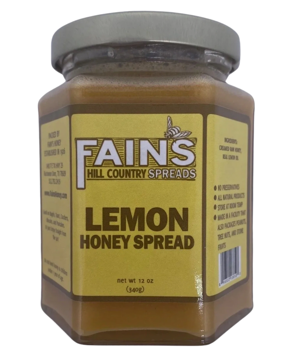 Lemon Honey Spread 12oz Jar