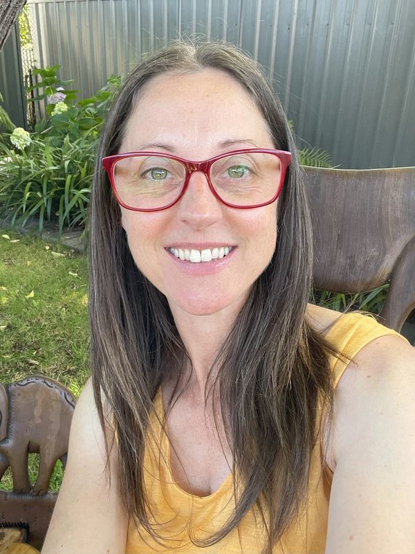 Karina Hebbard Yoga teacher and founder of STRETCH Kids Yoga
