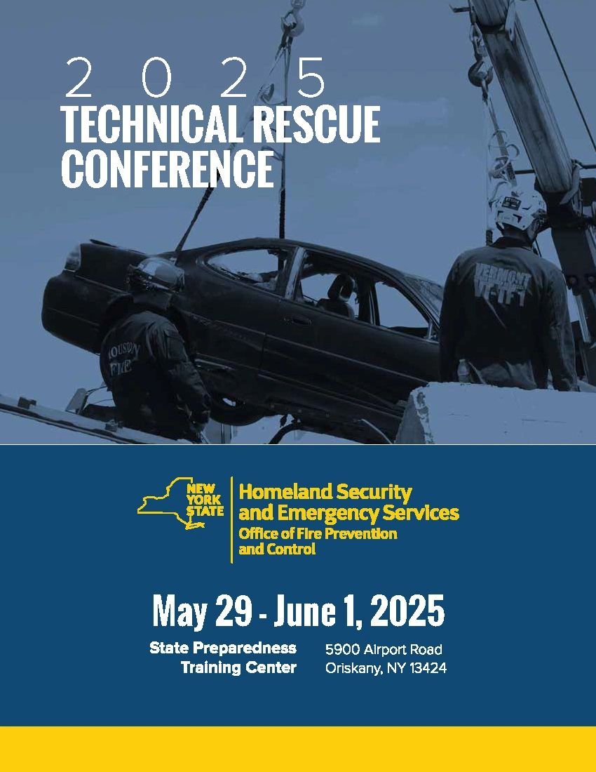 2025 Nys Tech Rescue Conference Dates Set 2025 Nys Tech Rescue Conference Dates Set