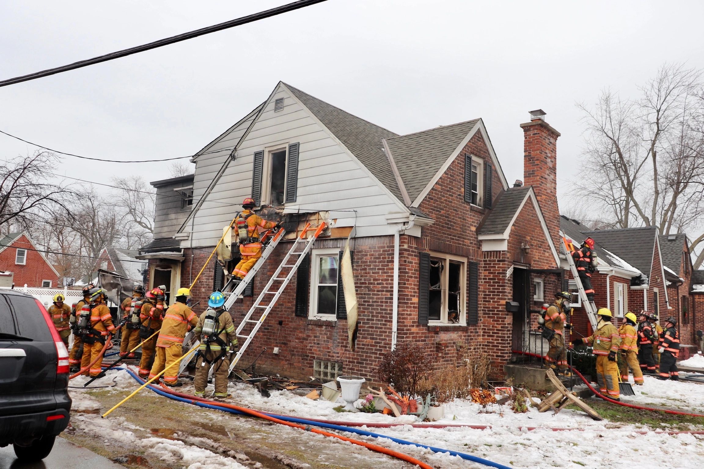 Tonawanda Shed Fire Extends to House