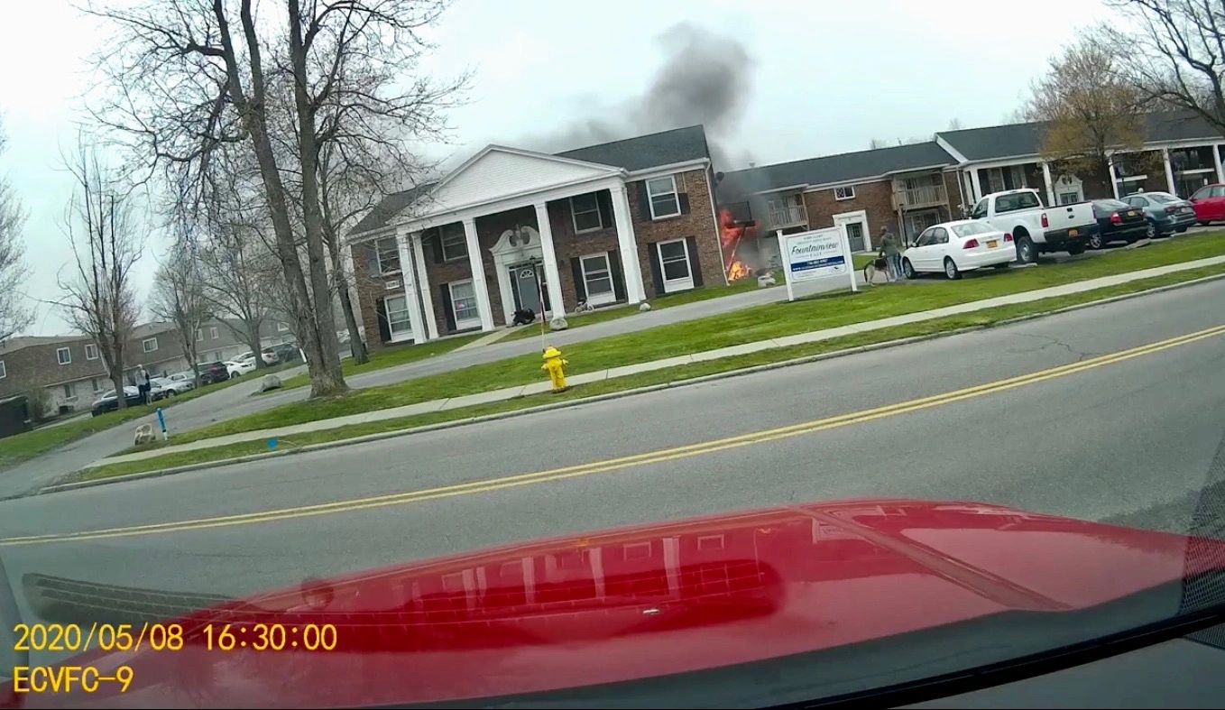 One Burned in Amherst Apartment Fire