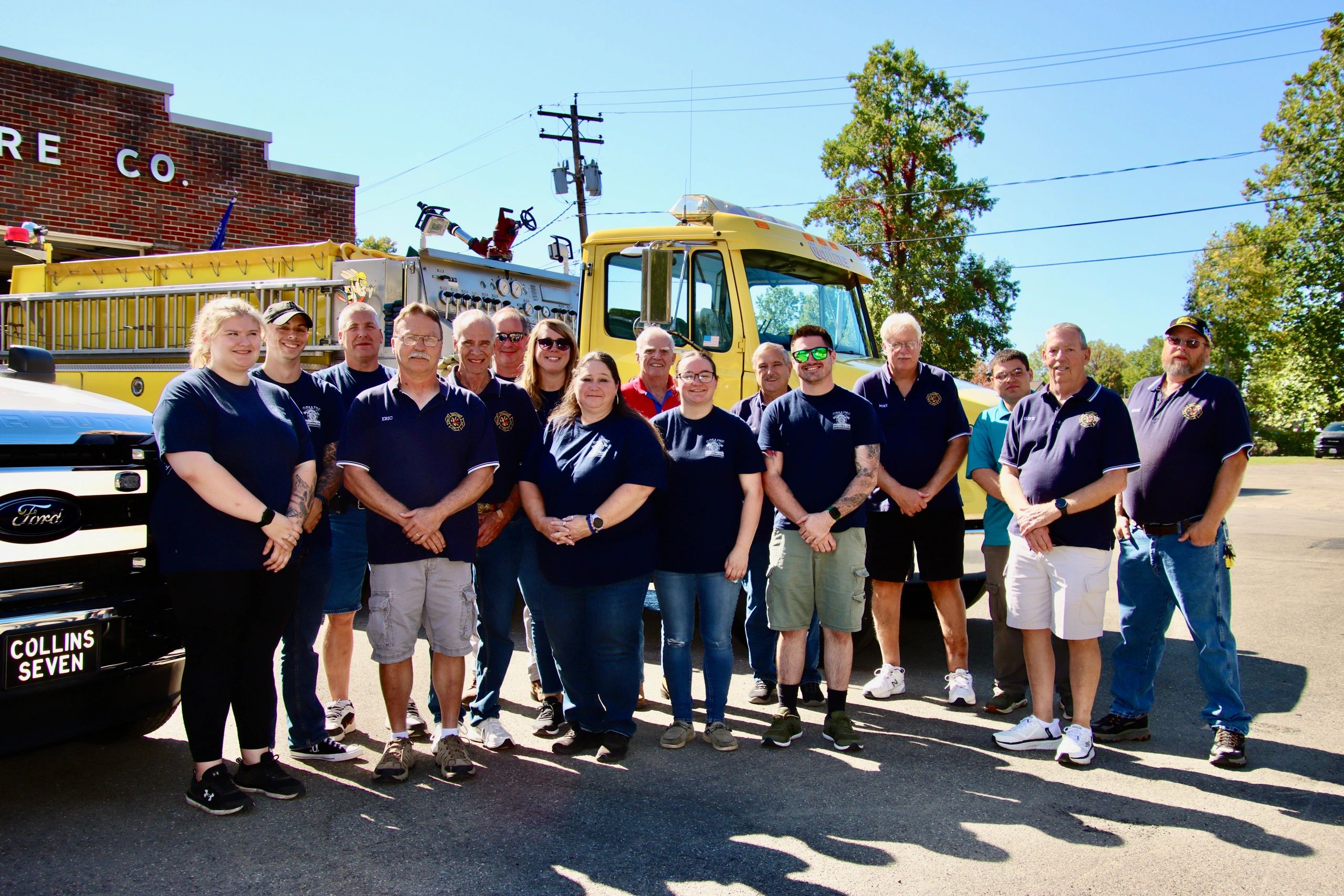 Collins Fire Collins Fire Company celebrates 100 years, dedicates new 7!