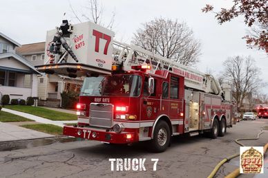 Millgrove Volunteer Fire Department 1932 Buffalo Fire Truck