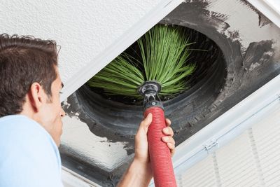 Cleaning air ducts 